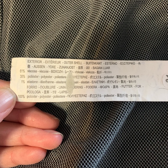 Zara Man Suit Jacket Grey - size 36 - Picture 5 of 7